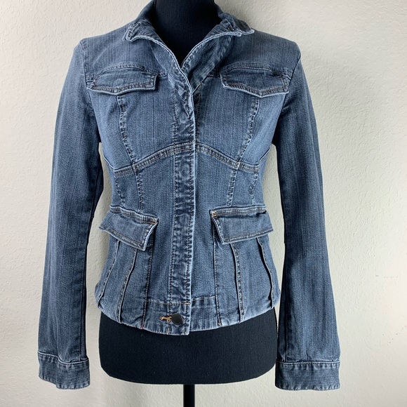 Express Jackets & Blazers - Express Women Denim Blue Jean Jacket Size M